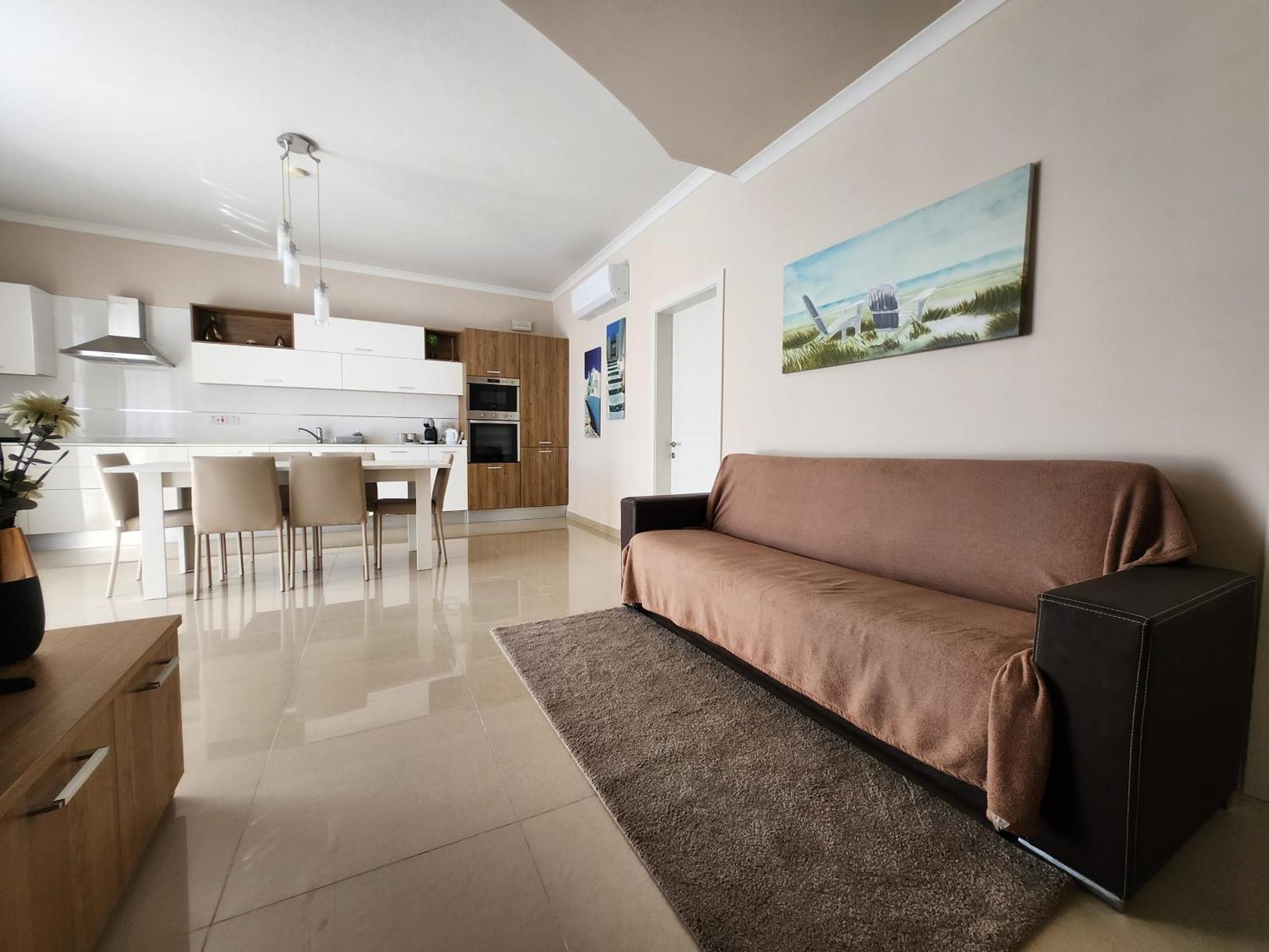Riviera Holiday Apartments - Seafront - Wifi Marsaskala Extérieur photo